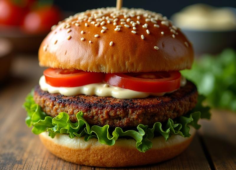 המבורגר חצילים